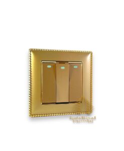 سويج 3 خط كريمي مذهب