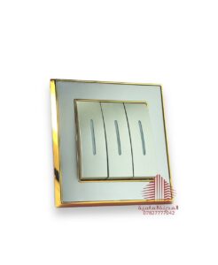 سويج 3 خط كريمي مذهب كلاسك