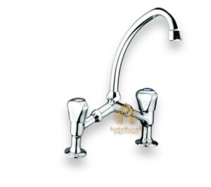 خلاط جسر فتحتين قبضه صغيره - 205