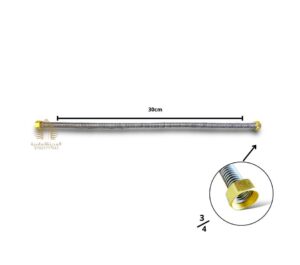 صونده ماطور 3\4 عظم 30سم ستيل