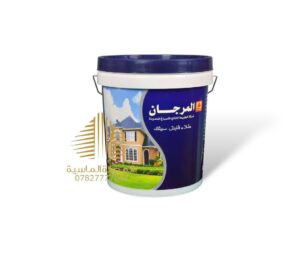 سطل بنتلايت ابيض بلاستيك كبير المرجان