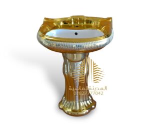 مغسله روستك ذهبي