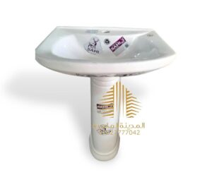 مغسله ابيض 50سم مربعه