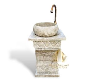 مغسله مرمري قطعه وحده