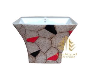 مغسله تعليك ملون هندي