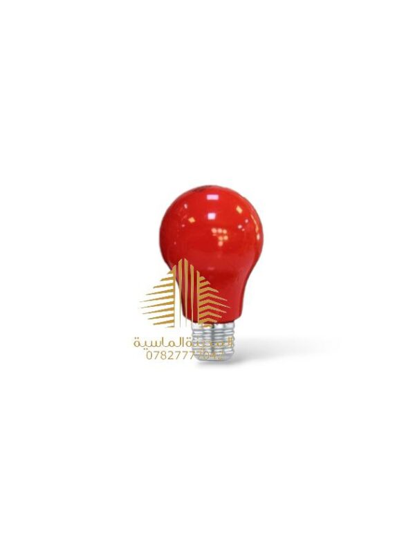 مصباح نوم احمر دائري