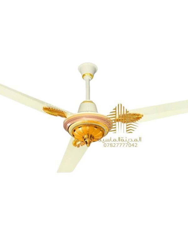 مروحه سقفيه ابيض طلقه