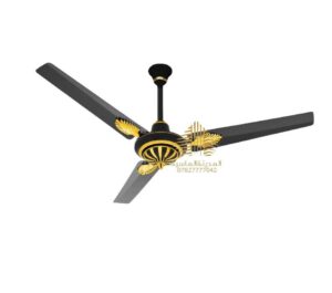 مروحه سقفيه سوده مذهب