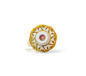 هولدر عروسه ذهبي وابيض