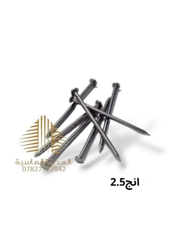 مسمار 2.5 انج نجاري