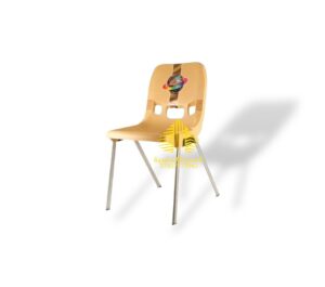 كرسي بدون مسند رجل حديد